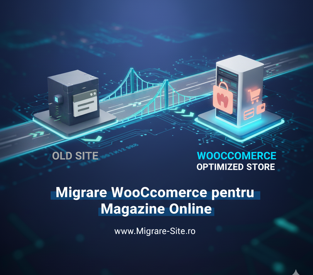 Migrare profesională WooCommerce pentru magazine online, fără pierderi de date și SEO