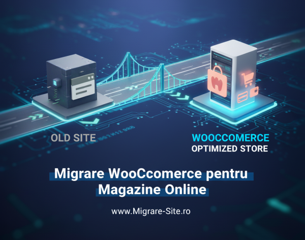 Migrare profesională WooCommerce pentru magazine online, fără pierderi de date și SEO