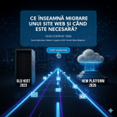 Ce înseamnă migrarea unui site web și când este necesară Ghid complet 2026