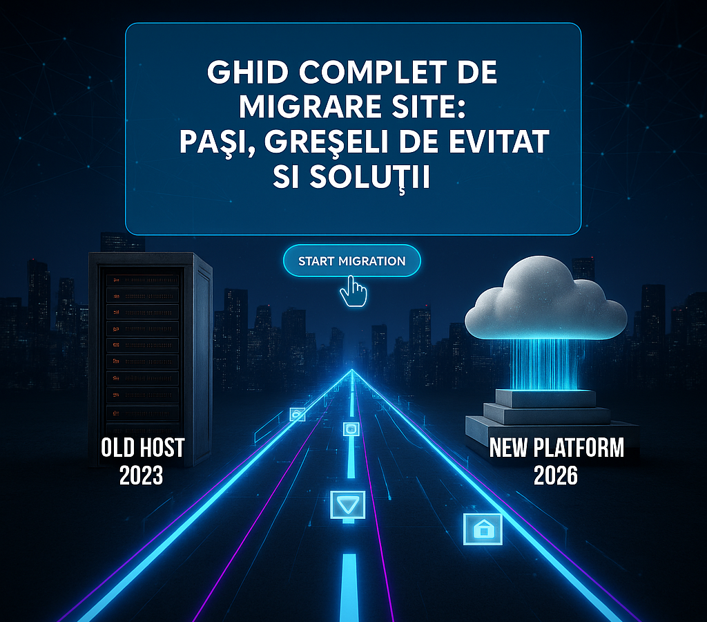 Ghid complet de migrare site pași, greșeli de evitat și soluții Ghid complet de migrare site pași, greșeli de evitat și soluții
